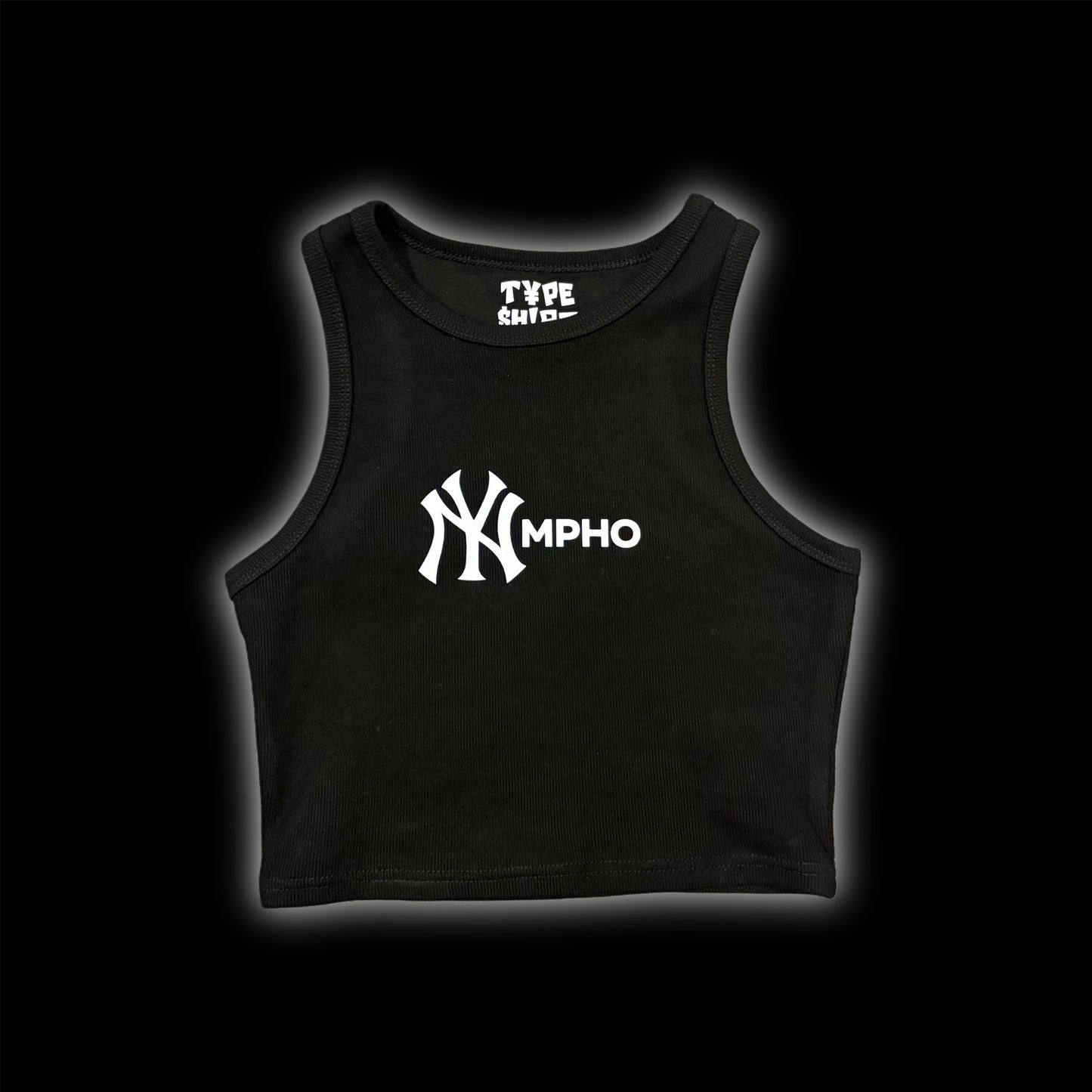 Nympho Women Tank Top Black