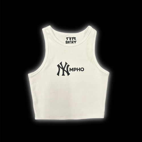 Nympho Women Tank Top White
