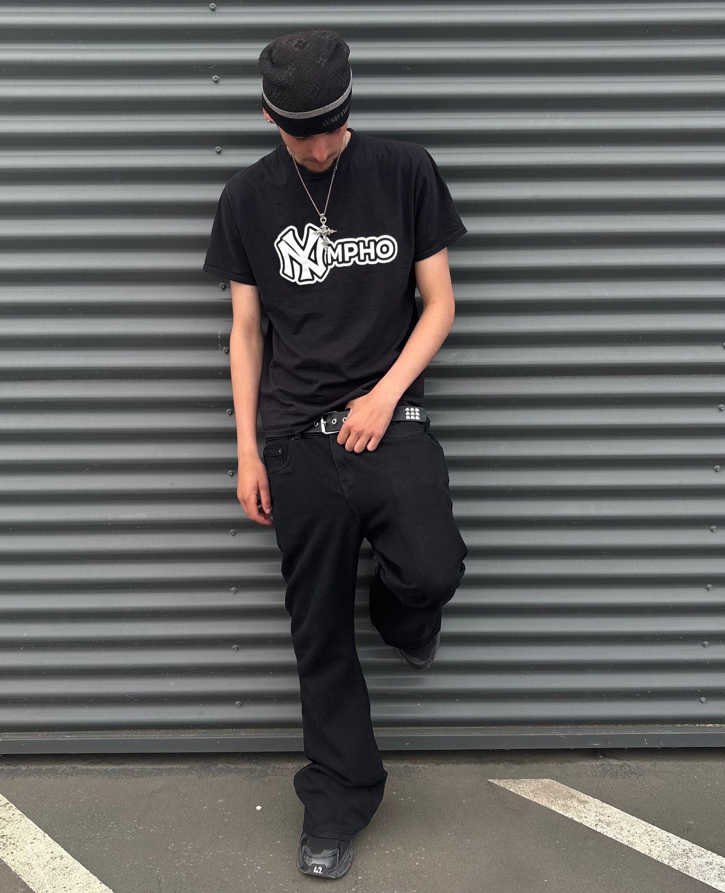 Nympho Tee black