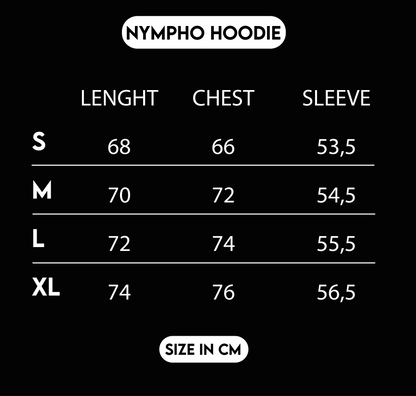 Nympho Hoodie navy blue
